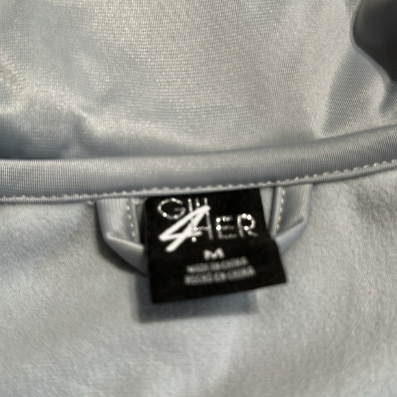 Detroit Lions Sequin Full Zip Jacket G-lll 4 Her  Size Medium NWT - Picture 4 of 7